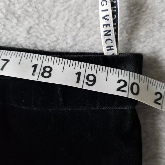 Vintage Givenchy En Plus 20W Womens A-Line Midi Velvet Skirt Goth WitchySplit - Picture 12 of 14